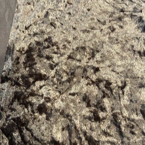 Brown crushed velour carnigan - Picture 2 of 4